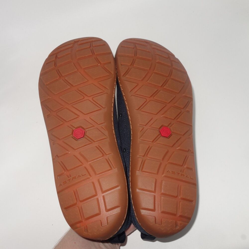 NEW Astral Loyak Men's 10 Shoes Navy Blue & Brown Water Barefoot Minimalist - Picture 6 of 8